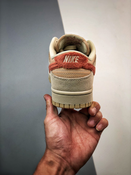 Nike Dunk Low Terry Swoosh Shimmer/Mars StoneSanddrift DZ4706200